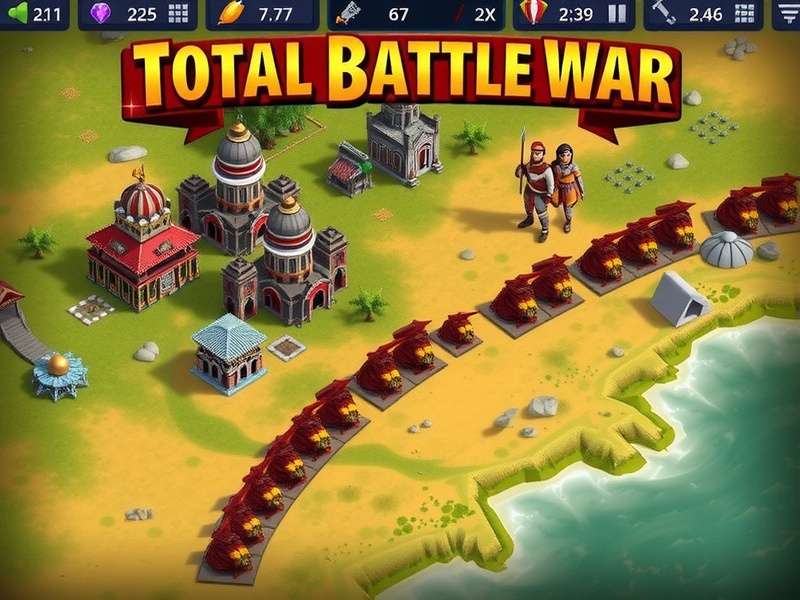 Total Battle Gameplay में युद्ध रणनीति