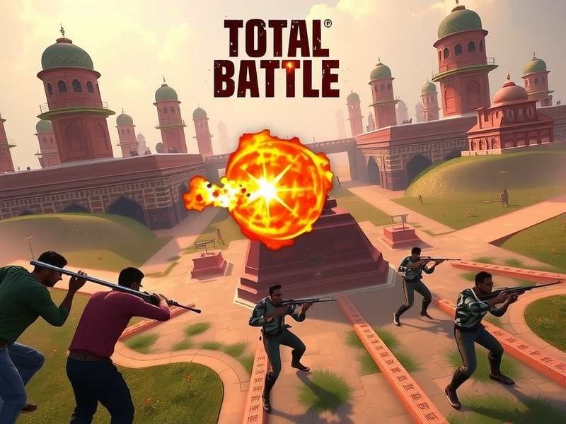 Total Battle PC Gameplay Screenshot showing advanced tactics