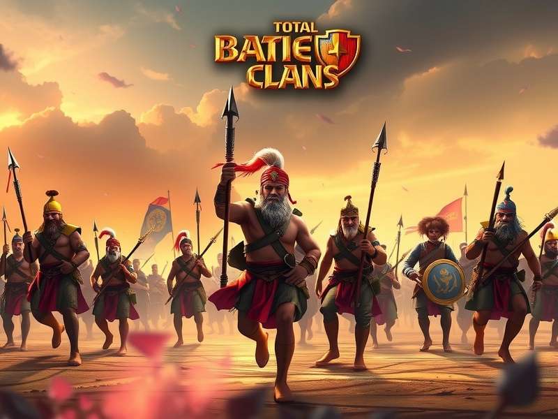 Total Battle Clan सदस्य एक साथ योजना बनाते हुए
