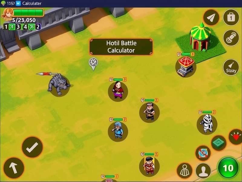 Total Battle Game Strategy Interface