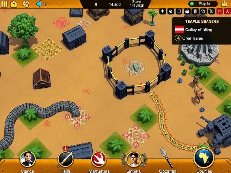 टोटल बैटल रिसर्च कैंपेन इंटरफ़ेस दिखाती हुई तस्वीर