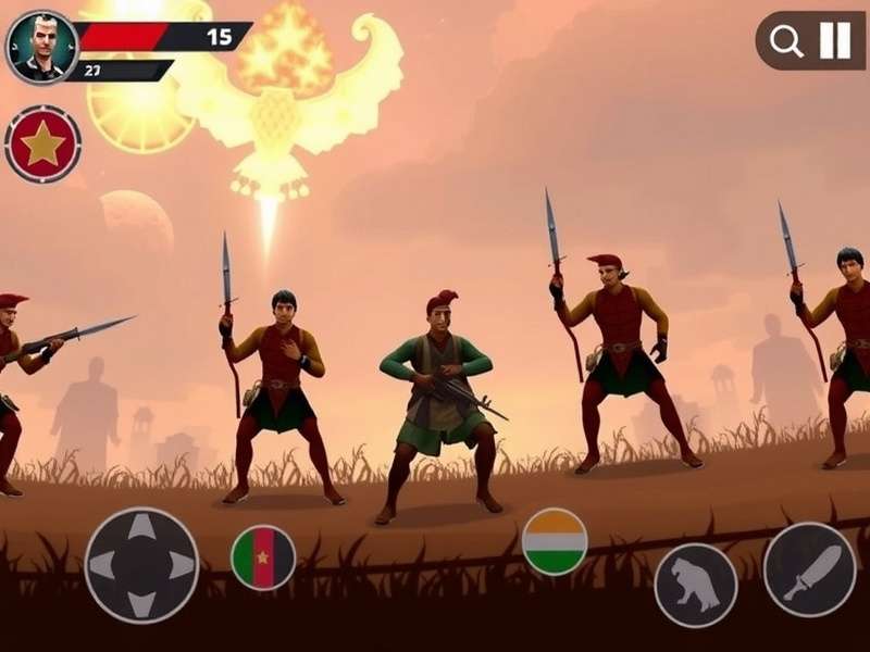 Total Battle गेमप्ले स्क्रीनशॉट Google Play Store पर