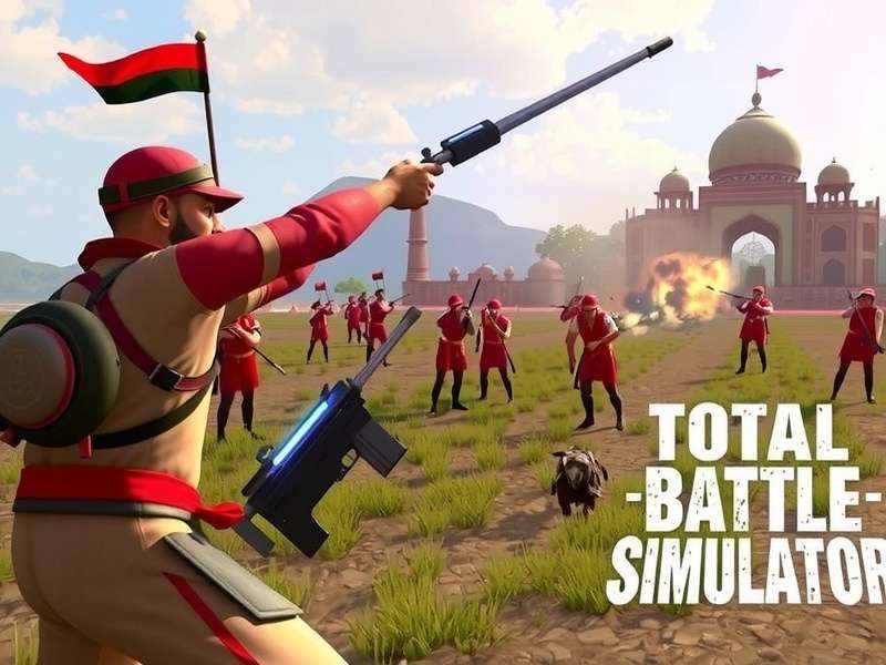 Total Battle Simulator Switch gameplay screenshot