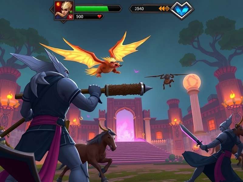 टोटल बैटल पोर्टल्स गेमप्ले स्क्रीनशॉट