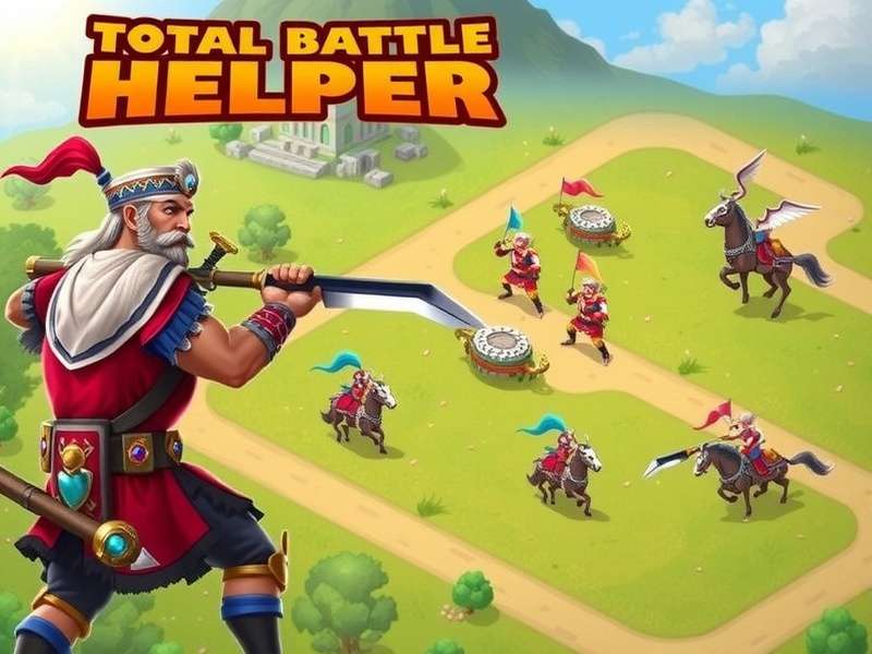 Total Battle Helper Mod APK स्क्रीनशॉट - अनलिमिटेड रिसोर्स दिखाता हुआ