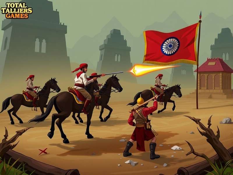 Total Battle Gameplay Screenshot Showing Army Formation