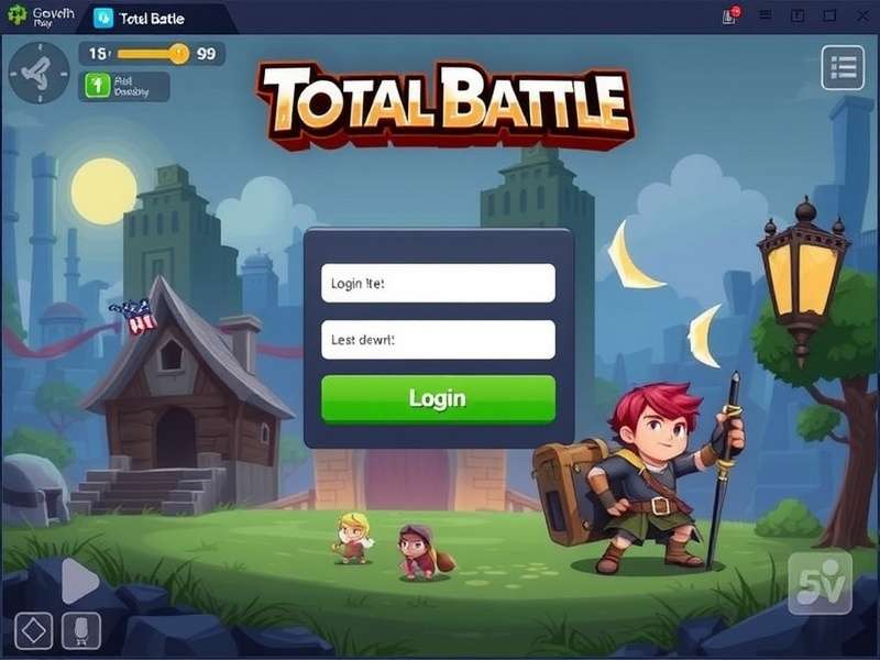 Total Battle gameplay on mobile phone