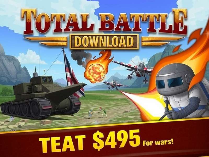 Total Battle game interface showing strategy gameplay