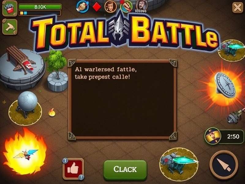 Total Battle Login Screen and In-Game Strategy Interface on Multiple Devices