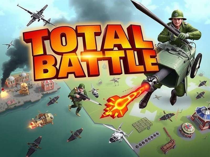 Total Battle PC Gameplay Screenshot showing strategic map and troops