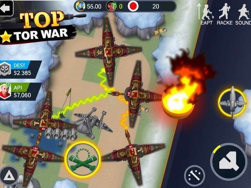 Total Battle gameplay screenshot showing strategic map and troop movements