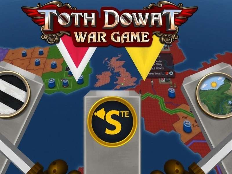 Total War Game epic battle scene with armies clashing