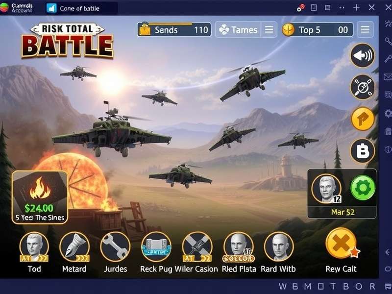 Strategic planning dashboard showing Total Battle resource calculations and troop statistics