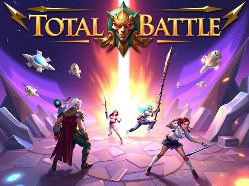 Total Battle Online Game screenshot showing strategic gameplay