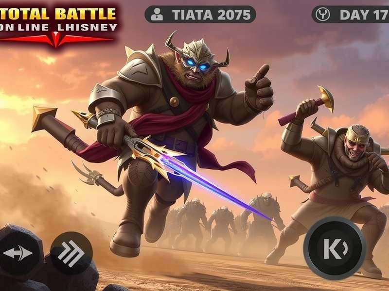 Total Battle Online Game Strategic Map Interface
