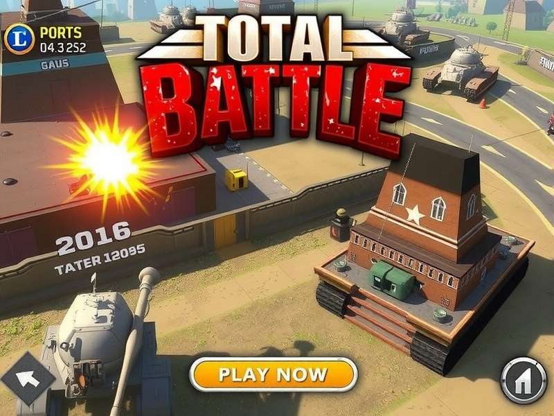 Total Battle Strategy Map with troops and castle