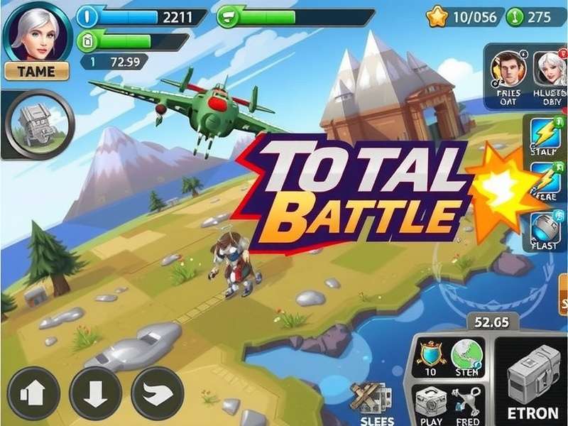 Total Battle PC gameplay screenshot showing strategy interface
