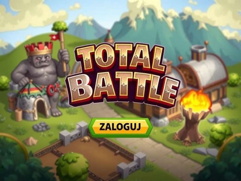 Total Battle Login Screen and Strategy Map