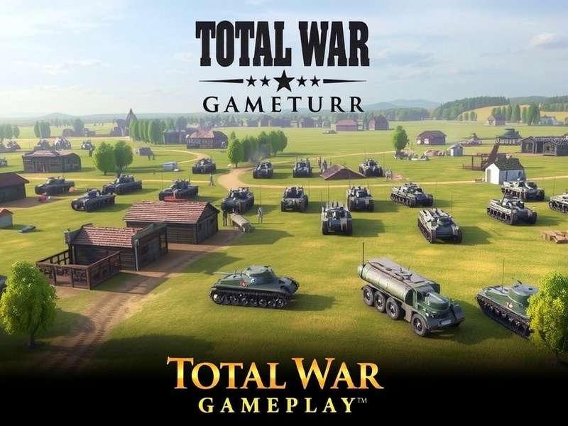 Epic real-time battle scene from Total War: Warhammer showing massive armies clashing