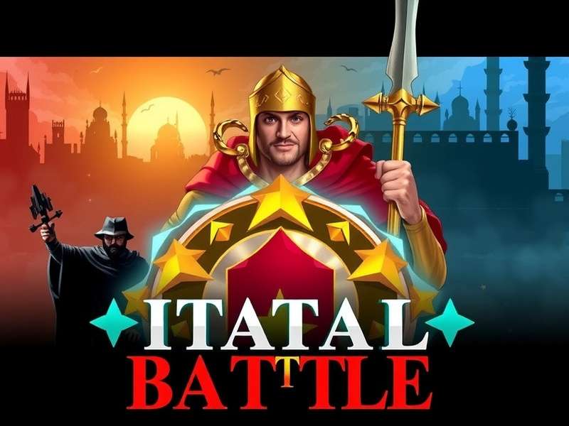 Strategic map of the Total Battle Italian server showing alliance territories and resource hotspots