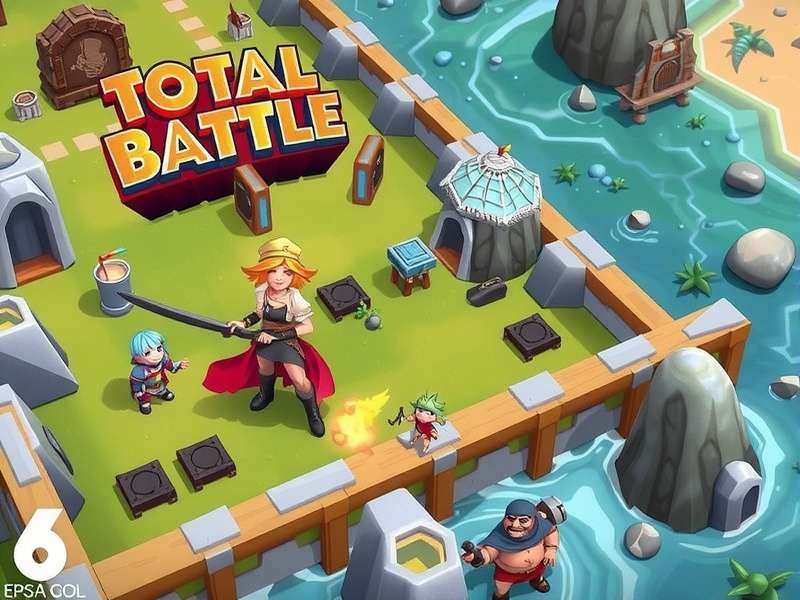 Total Battle Español gameplay screenshot showing army deployment