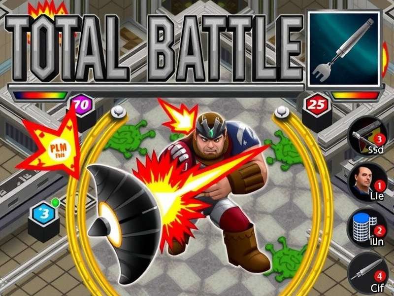 Total Battle Strategy Map showing troop deployment and resource management