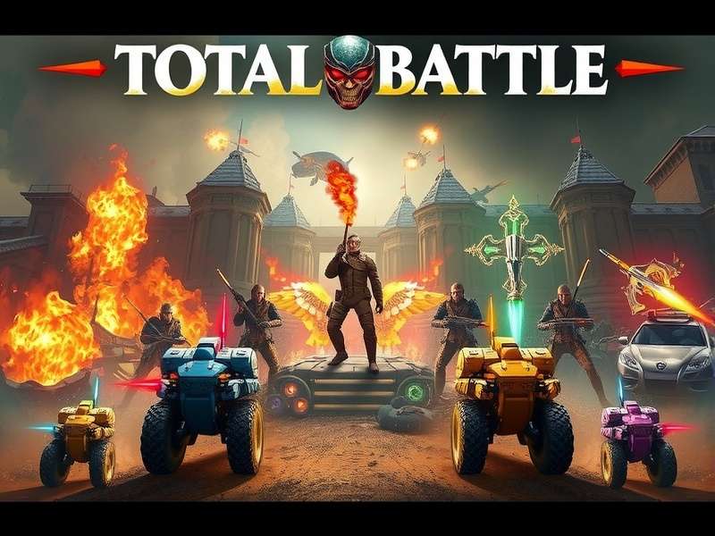 Total Battle Game PC interface and gameplay on a desktop computer
