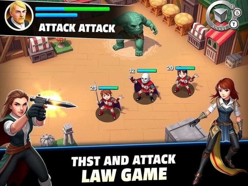 Total Battle Attack Strategy visualization showing troops and battlefield tactics