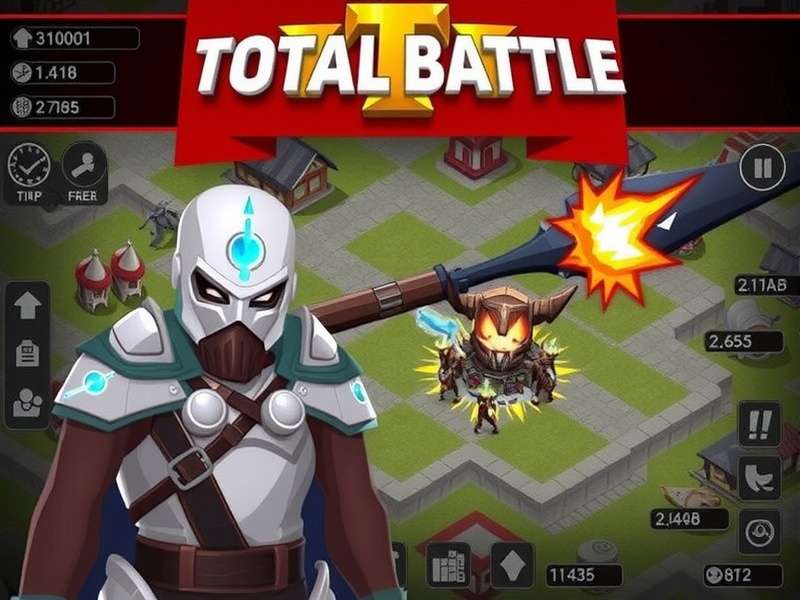 Total Battle Gameplay strategic battle scene with Indian warrior theme