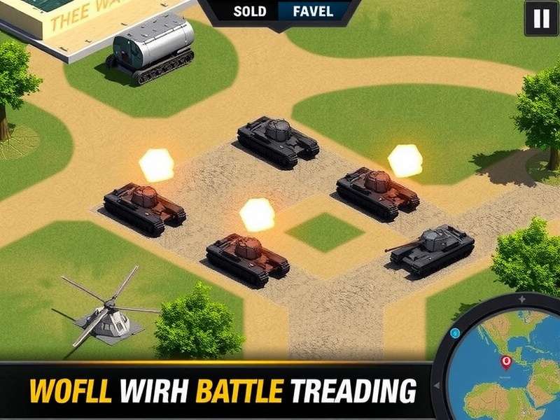 Total Battle Simulator Apk gameplay screenshot showing army deployment on a battlefield